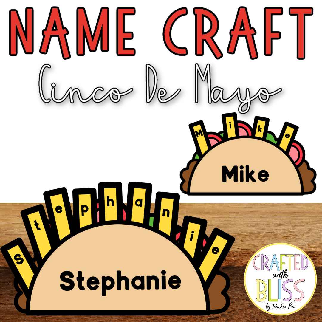 All Year Name Craft For Kids Big Bundle (Preschool, Sped, Kindergarten)