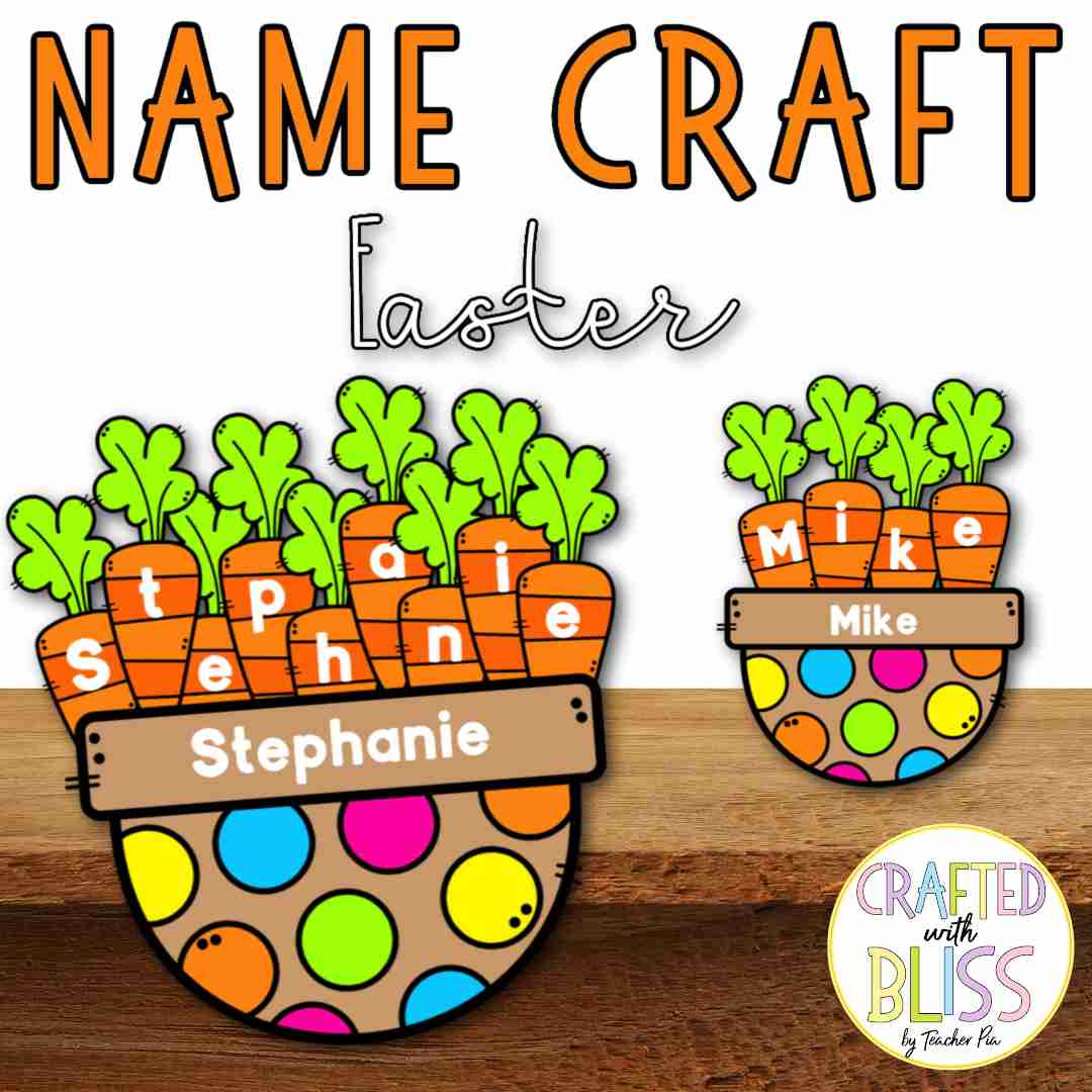 All Year Name Craft For Kids Big Bundle (Preschool, Sped, Kindergarten)