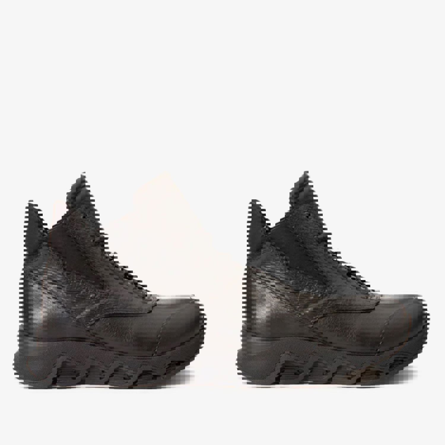 The Montana Black Leather Casual Men Boot