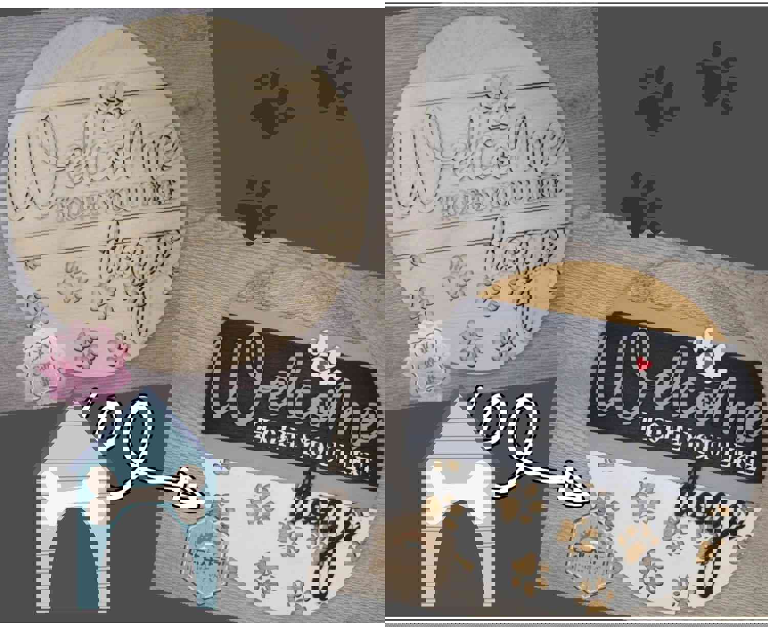 Hope you Like Dog Hair | Dog Welcome Sign | DIY Craft Kit