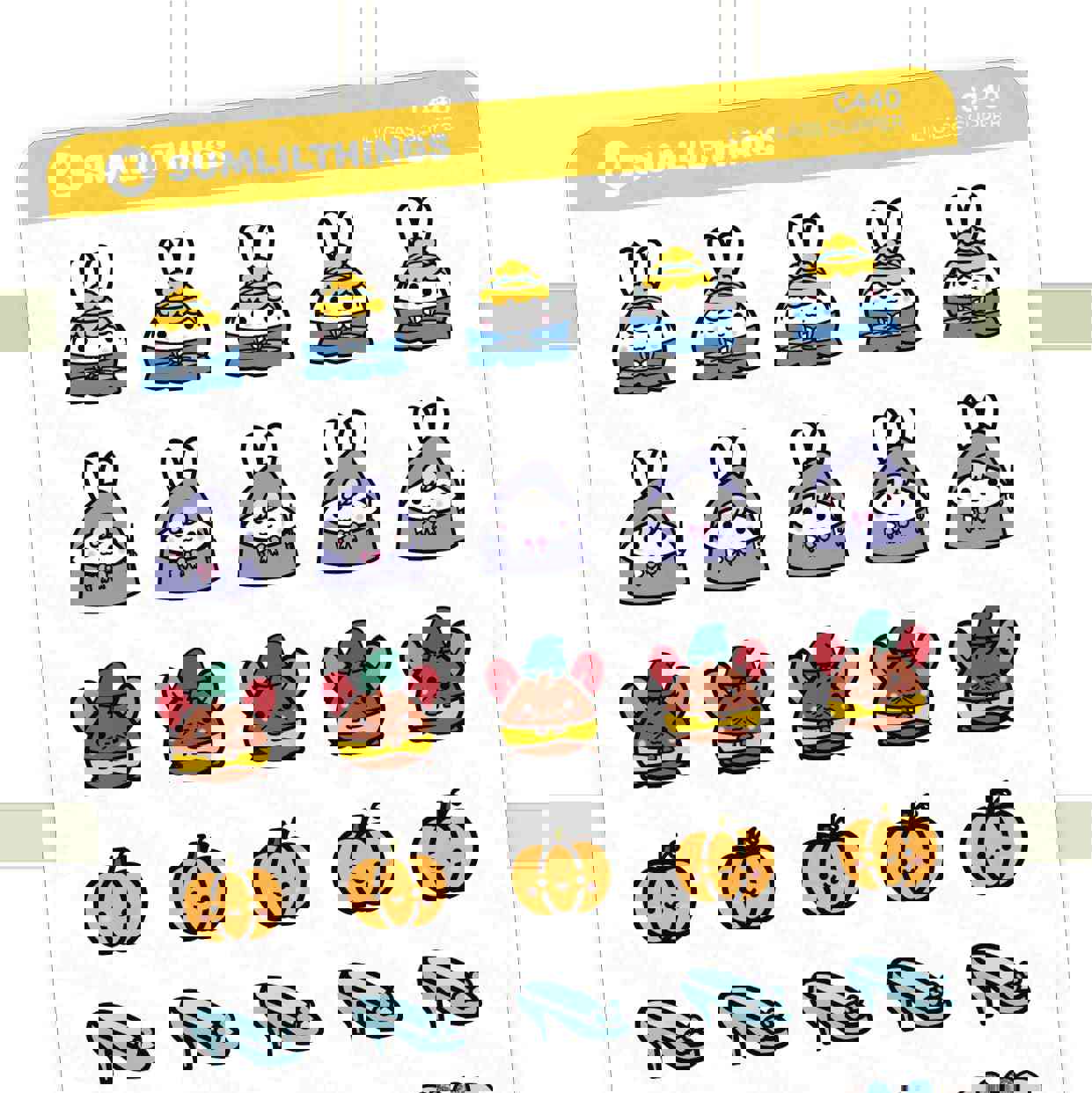 Lil Glass Slipper Stickers - Hand-Drawn Art for Planners & Journals