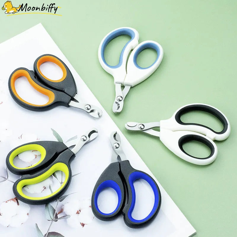 Professional Cat Nail Scissors & Dog Nail Clippers - Pet Grooming Supplies