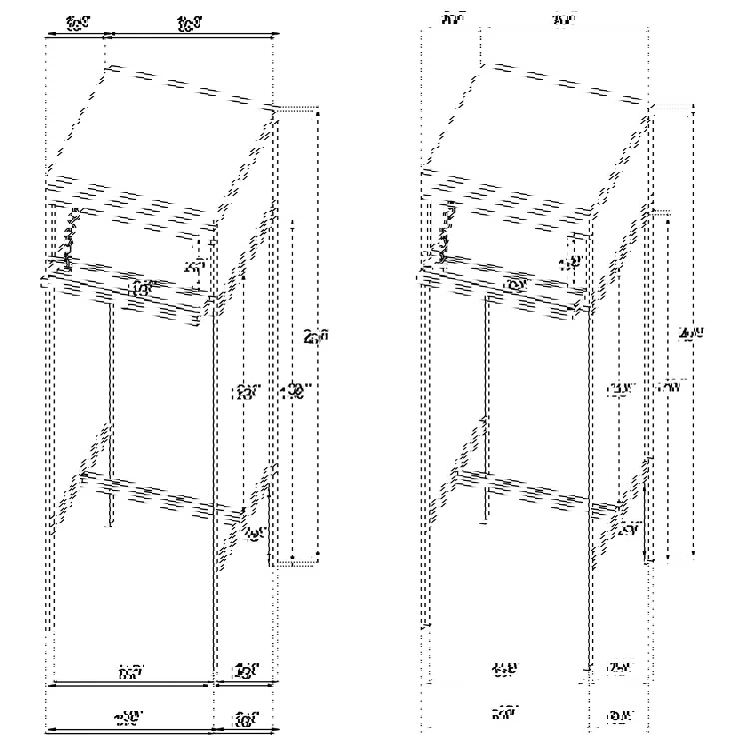Stephie 1-drawer Rectangular End Table in Honey Brown