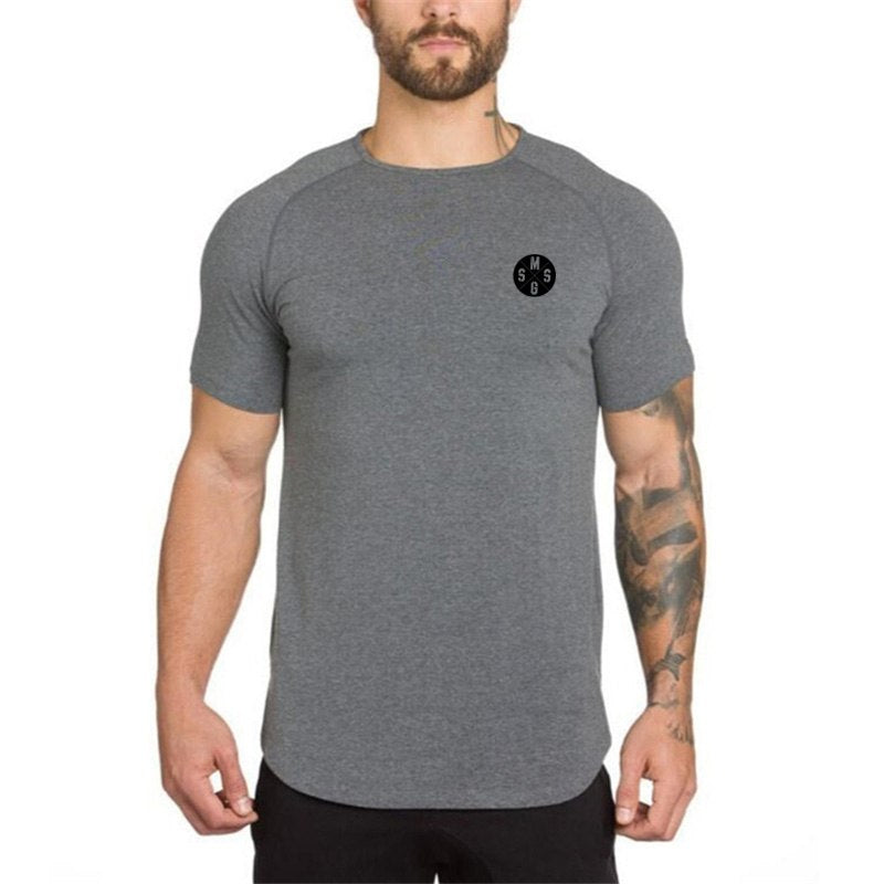 Muscleguys™ Brand Casual Cotton T-Shirt for Men