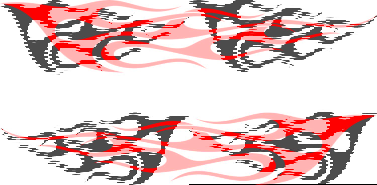 Flames Decals Aftermarket Graphics Car Truck Stickers SFHF51