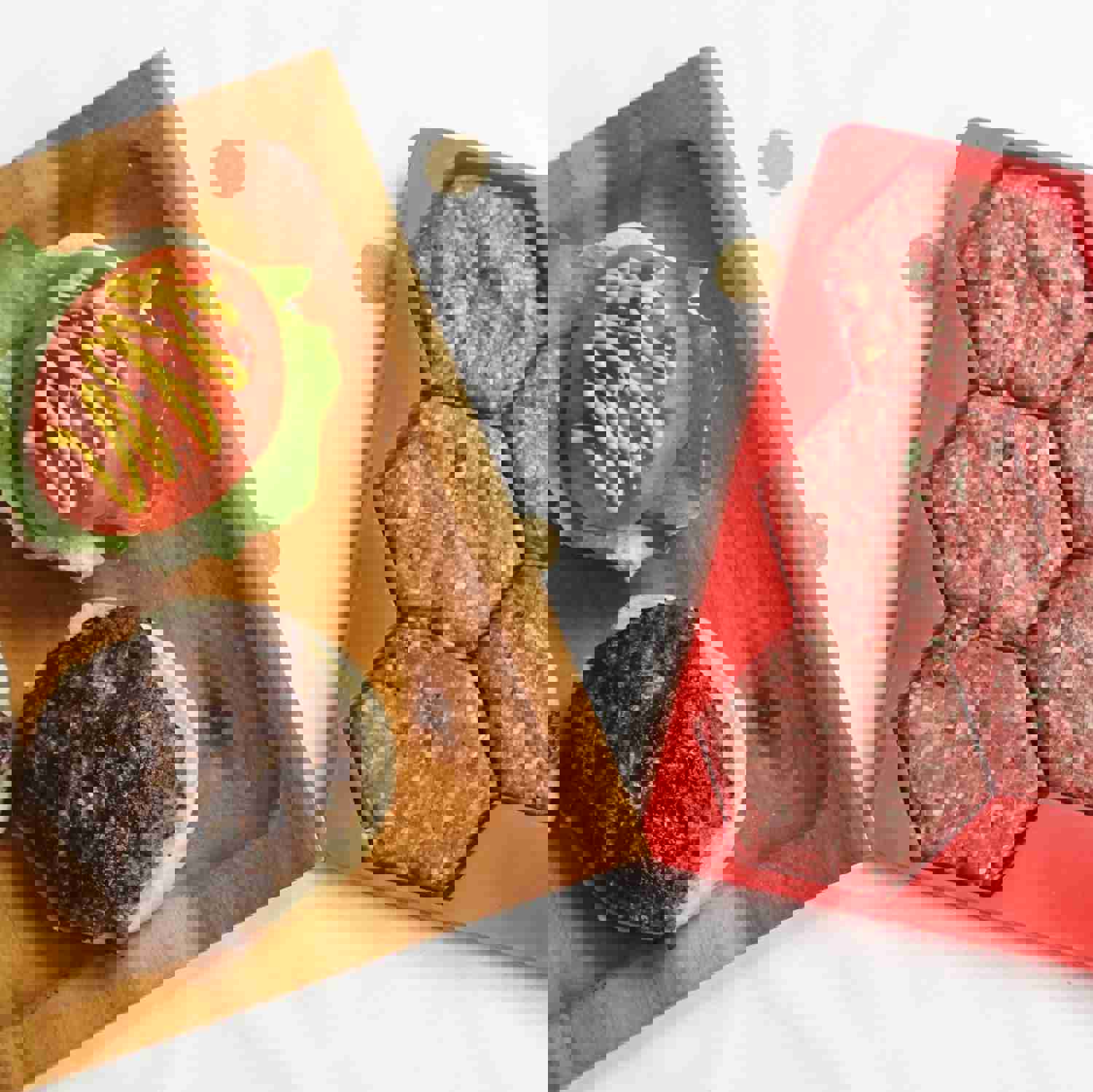 Burger Master® 8-in-1 Burger Press and Freezer Container