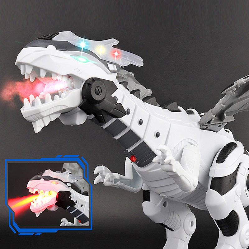 Electronic Walking Dragon Toy with Fire Breathing, Water Spray, Light and Sound Effects