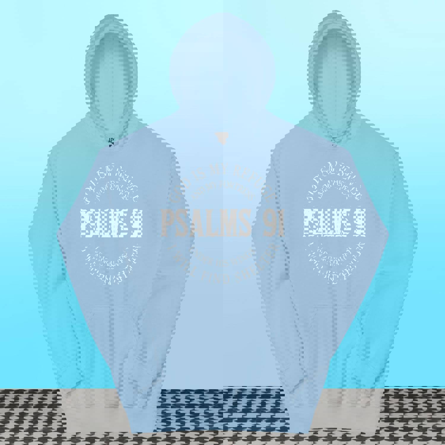 F&H Christian Psalms 91 Hoodie - Soft, Stylish, and Cozy