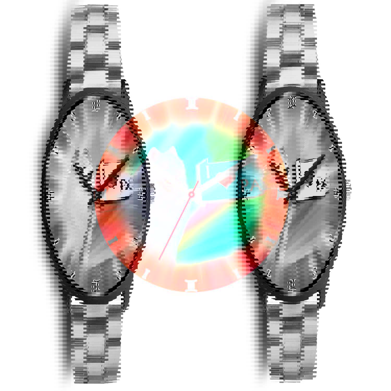 American Eskimo Dog Pennsylvania Christmas Special Wrist Watch