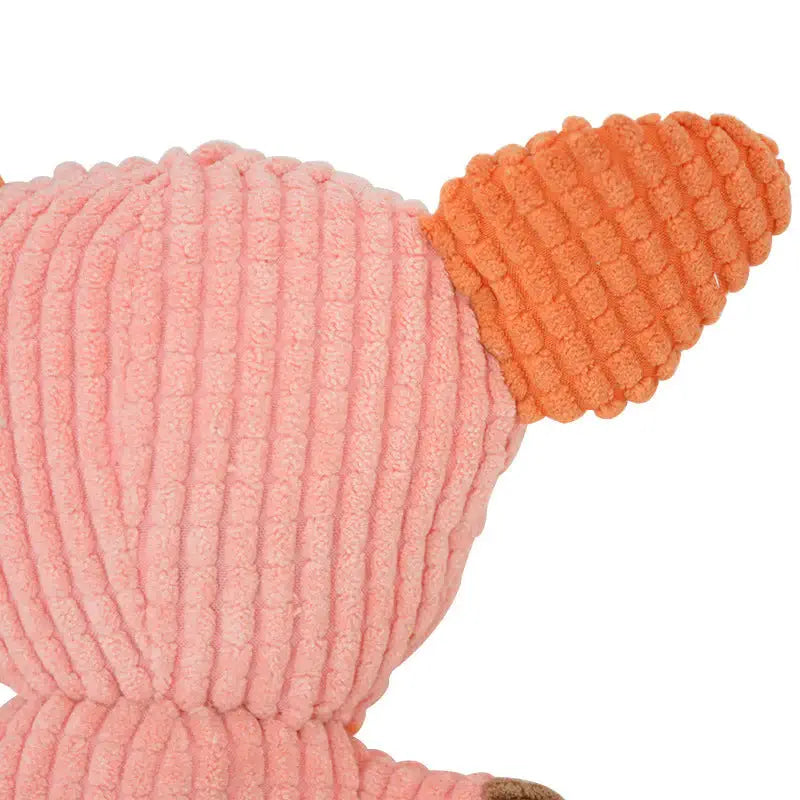 Squeaky Baby Toys - Soft Plush Animal Toys with Fun Sounds