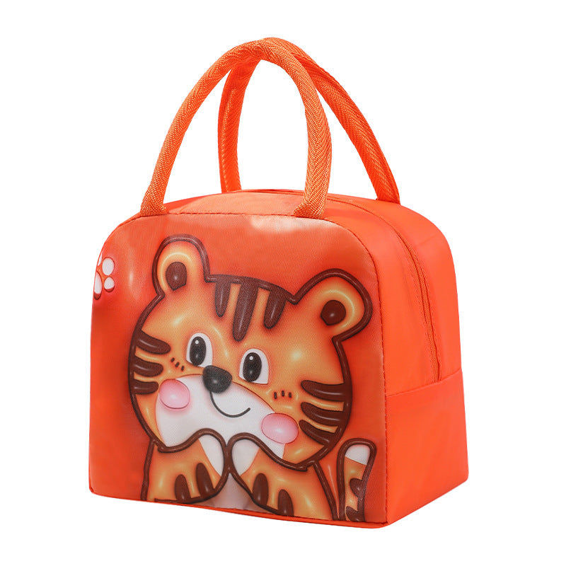 Wholesale Large Capacity 3D Pattern Cartoon Lunch Bag for Kids