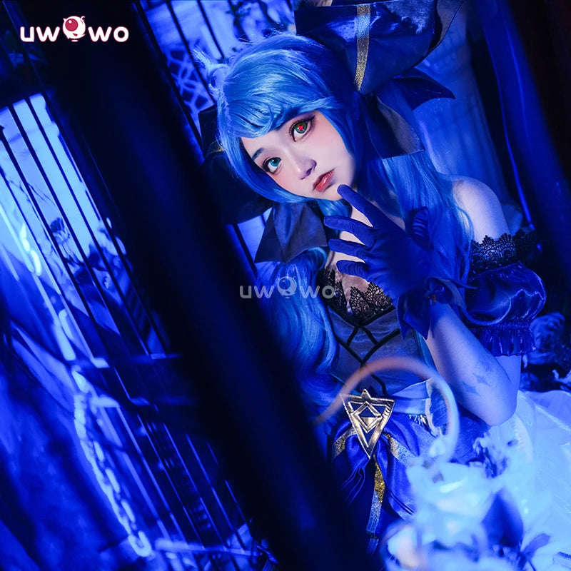 UWOWO Gwen Cosplay Collab Series: Game LOL League of Legends Gwen Cosplay Outfit Halloween Costumes