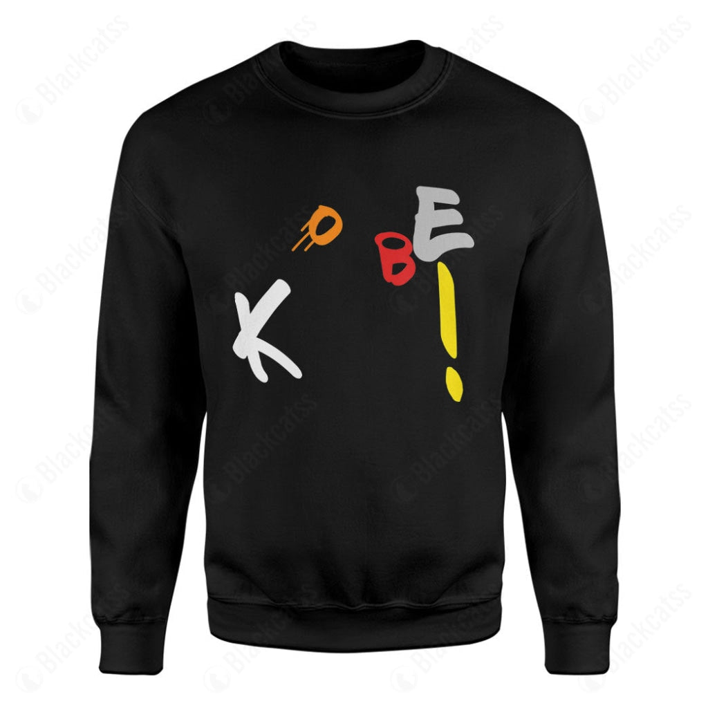 Kobe Letter Basketball Graphic Apparel - Unisex Classic Fit Cotton T-Shirt