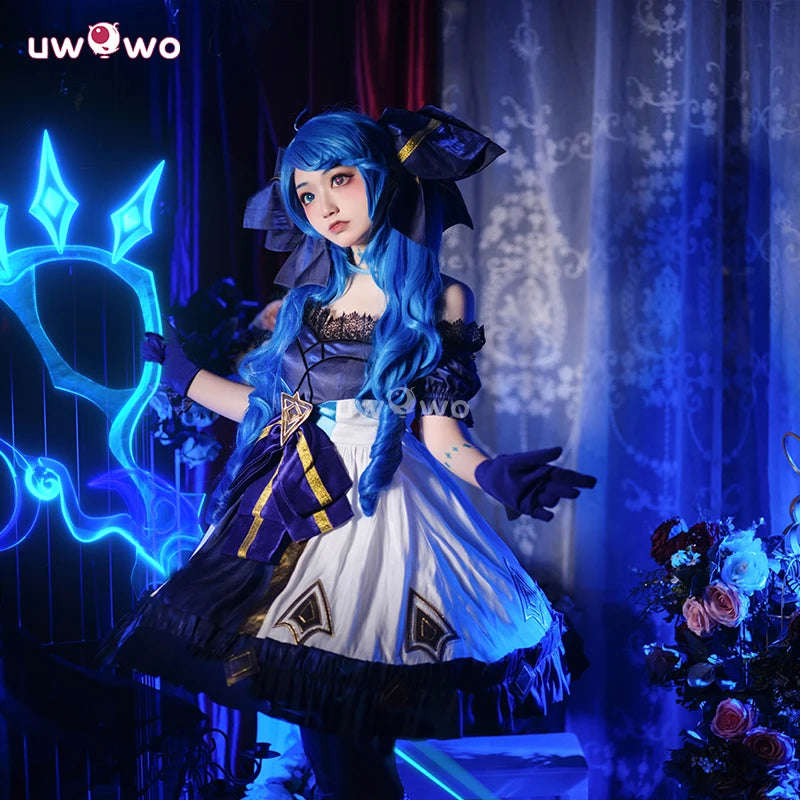 UWOWO Gwen Cosplay Collab Series: Game LOL League of Legends Gwen Cosplay Outfit Halloween Costumes