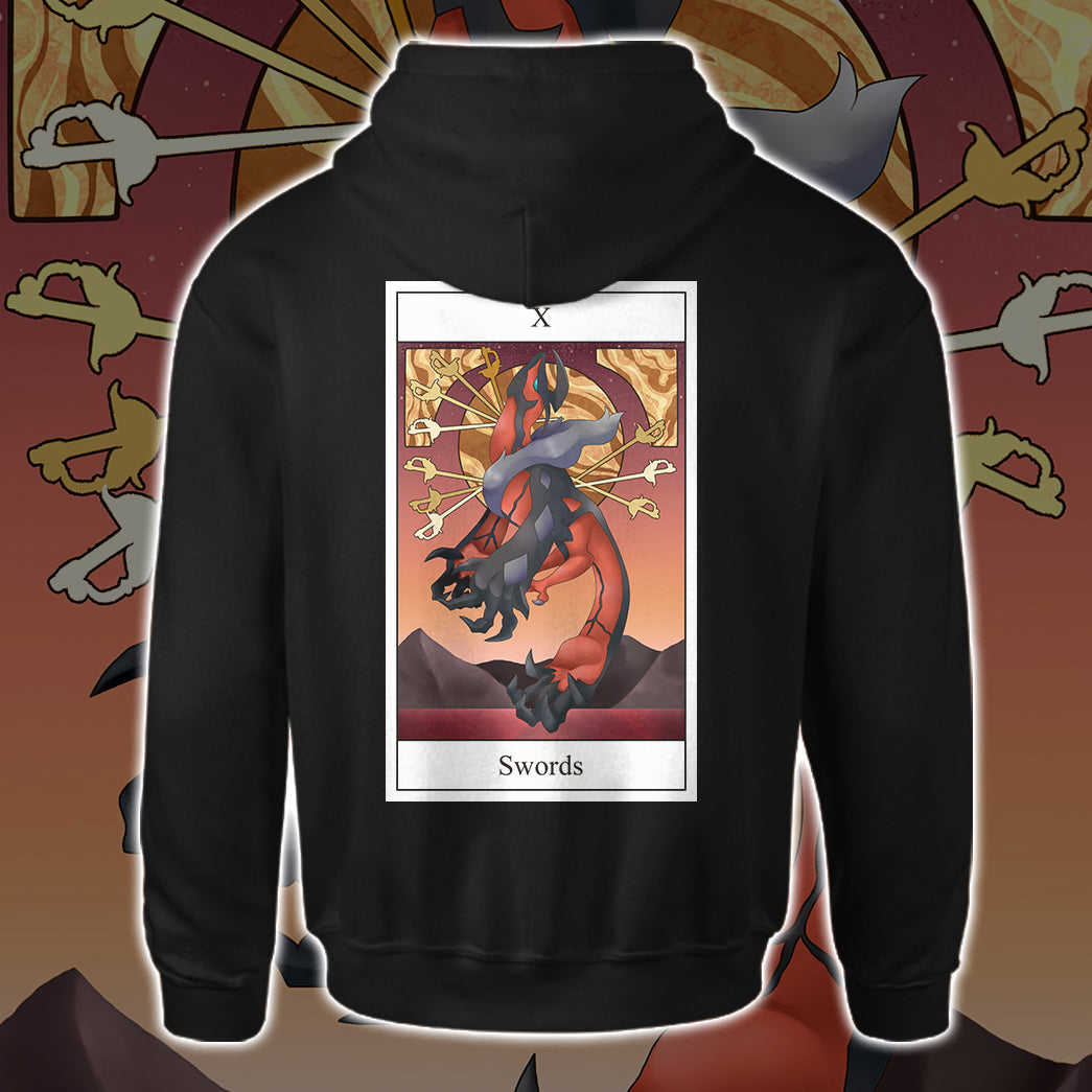 Tarot Swords Custom Graphic Apparel
