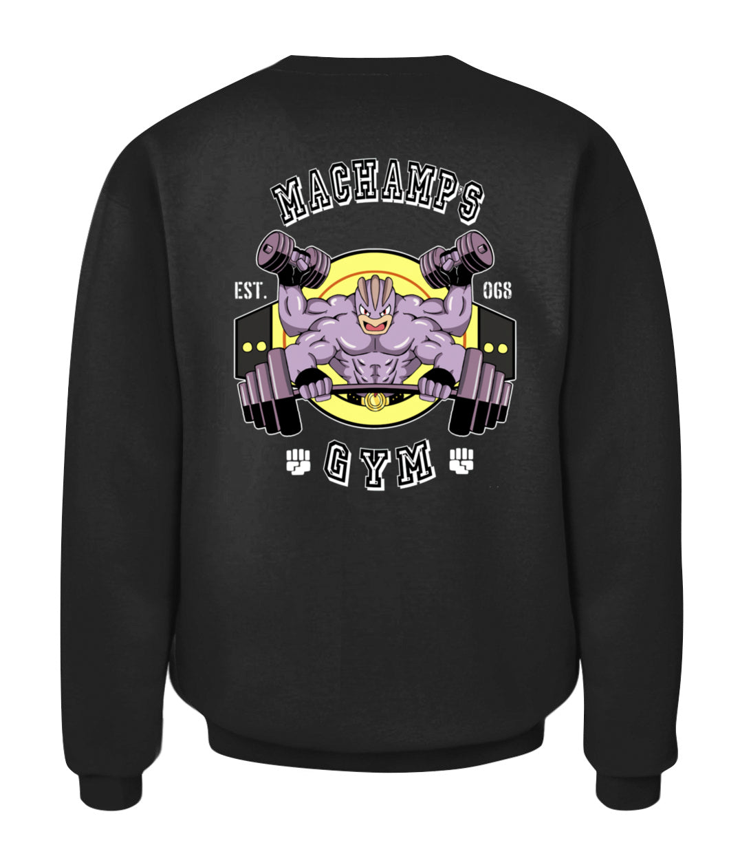 Machamp Purple 2 Gym New Custom Graphic Apparel