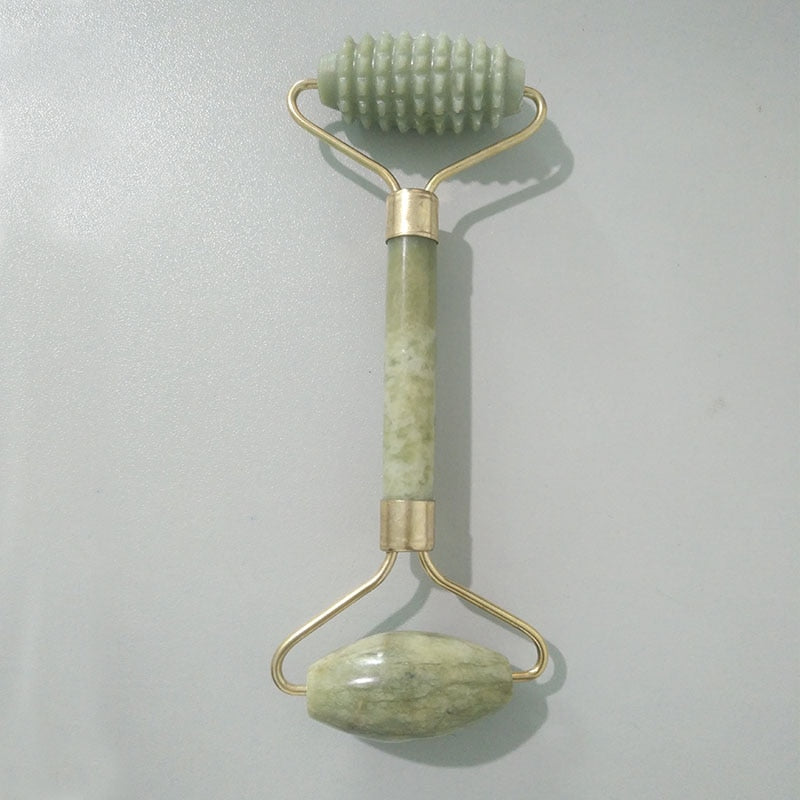 Double Head Jade Roller for Face Slimming and Relaxation