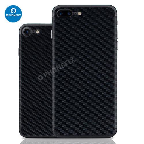 iPhone 14 Pro Max Carbon Fiber Back Cover Screen Protector Film - 3PCS