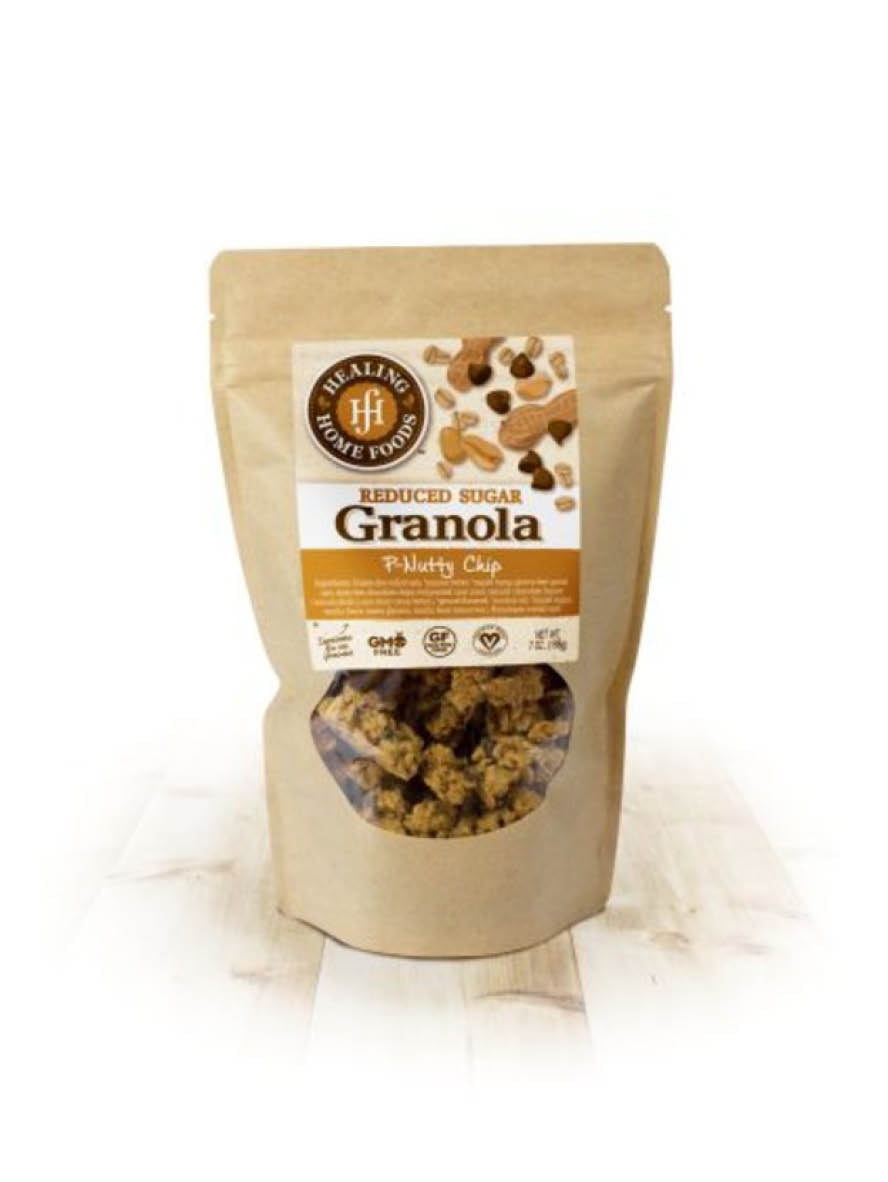 P-Nutty Chip Reduced Sugar Granola by Healing Home Foods