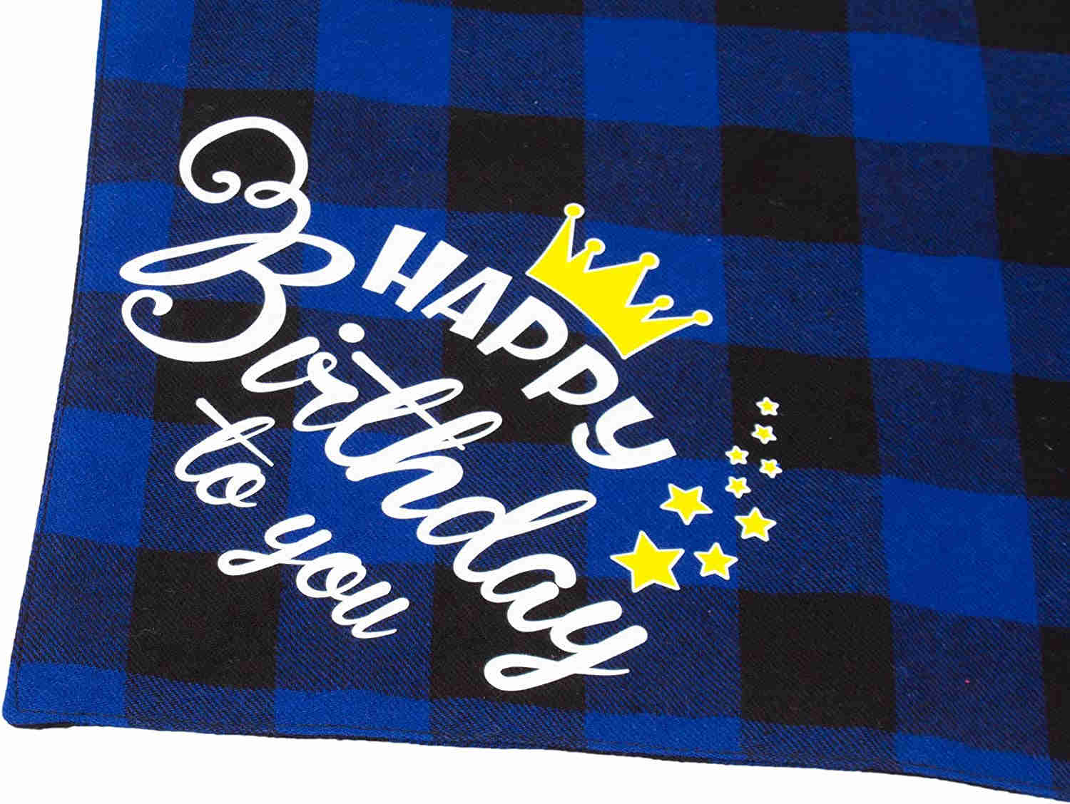 ADOGGYGO Dog Birthday Party Supplies Set with Hat, Bandana, and Bow Tie for Small to Medium Dogs