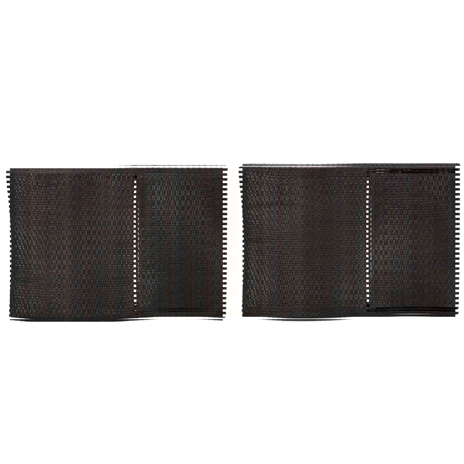 Lakeport 3pc Outdoor Brown Wicker Chaise Lounge Chair & Table Set