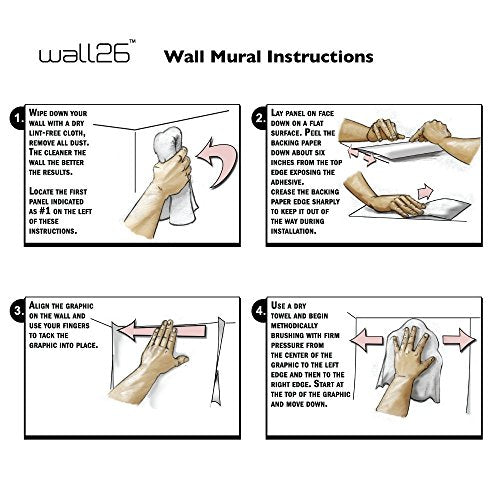 wall26 - Peel and Stick Wallpaper - Banksy Art Series Collage | Removable Large Wall Mural Creative Wall Decal - 66x96 inches