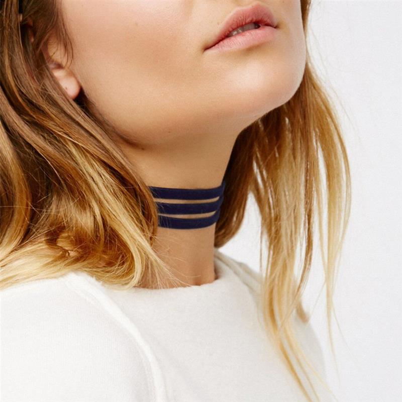 Elegant Women's Lace Flower Choker Necklace - Romantic Clavicle Jewelry