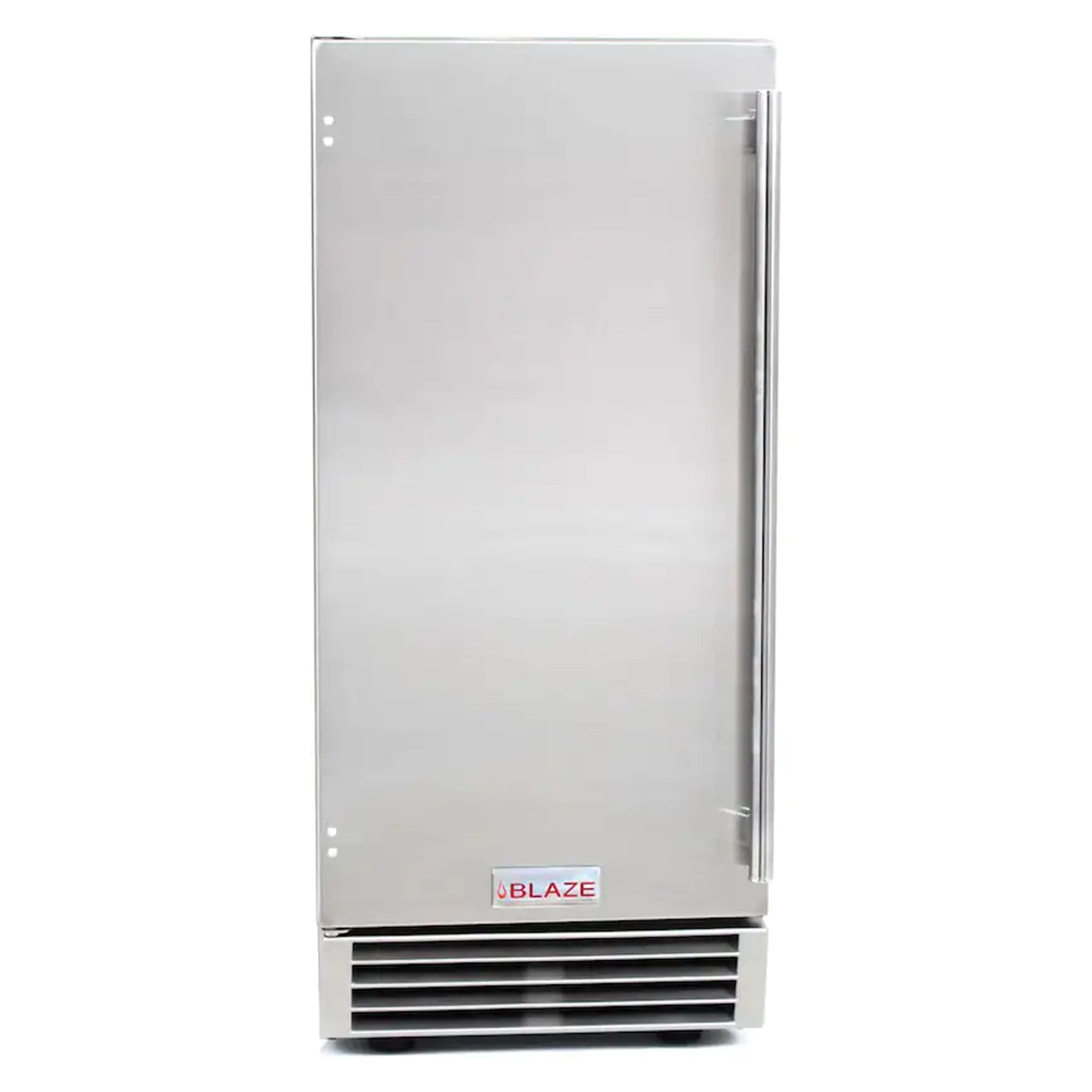 Blaze 50 Lb. 15-Inch Outdoor Rated Ice Maker with Gravity Drain for Convenient Outdoor Entertaining