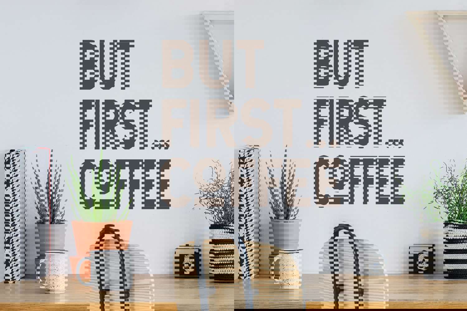But First Coffee | Office Wall Decal