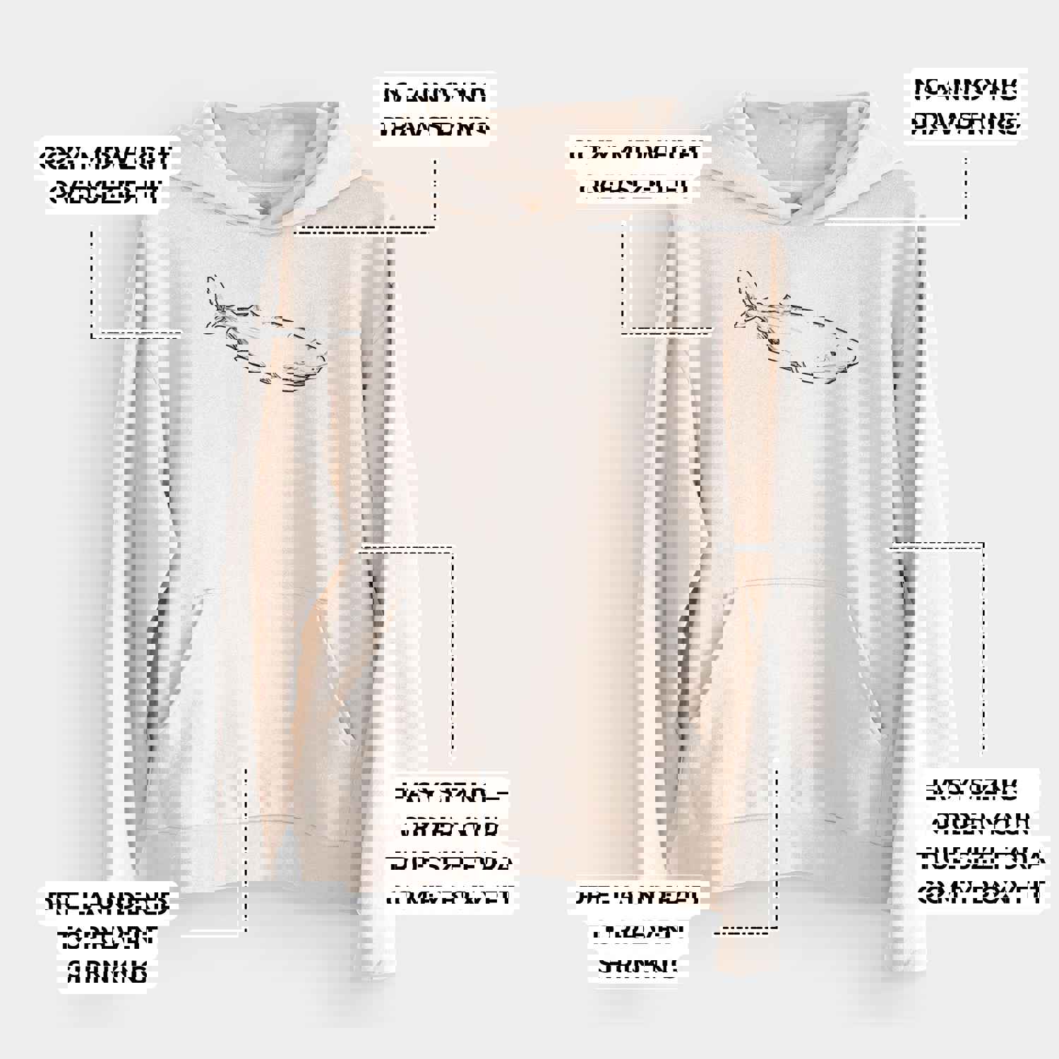 Greenland Shark - Bodega Midweight Hoodie