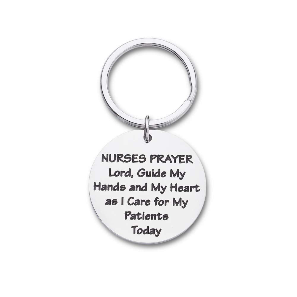 Nurse Keychain Gift for Women & Men - Inspirational RN Graduation Present