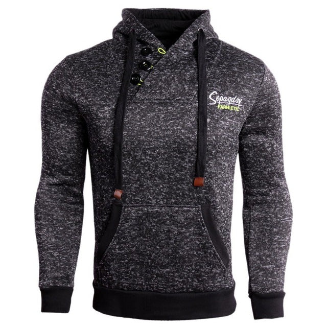 Men's Running Hooded Jacket Compression Tights for Training and Fitness