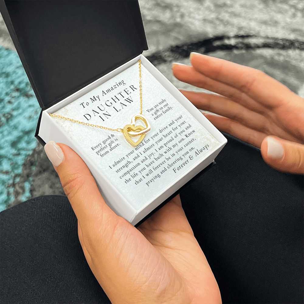 Gift From Above - Elegant Pendant Necklace for Daughter-in-Law