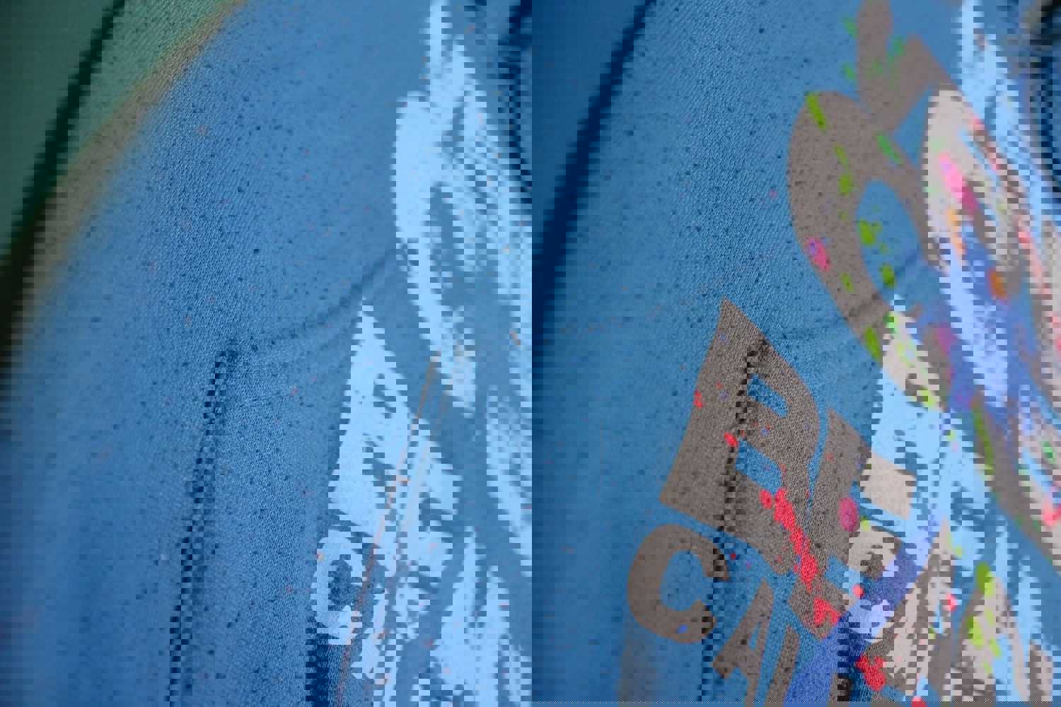 Venice Beach California Graffiti Paint Splatter 80s 90s Vintage Hoodie Sweatshirt