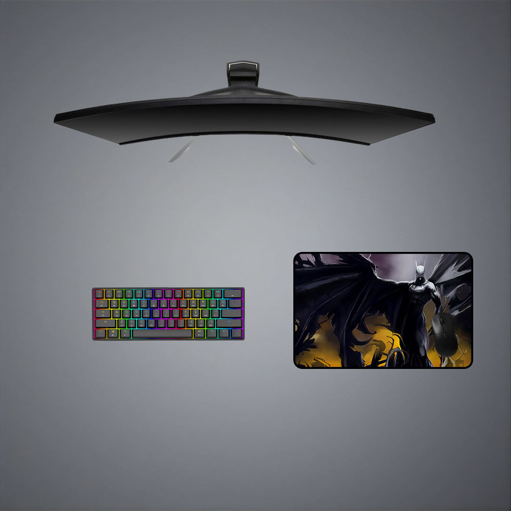 Batman Wings Design Gaming Mouse Pad - M-XXL Size for Computer Desk