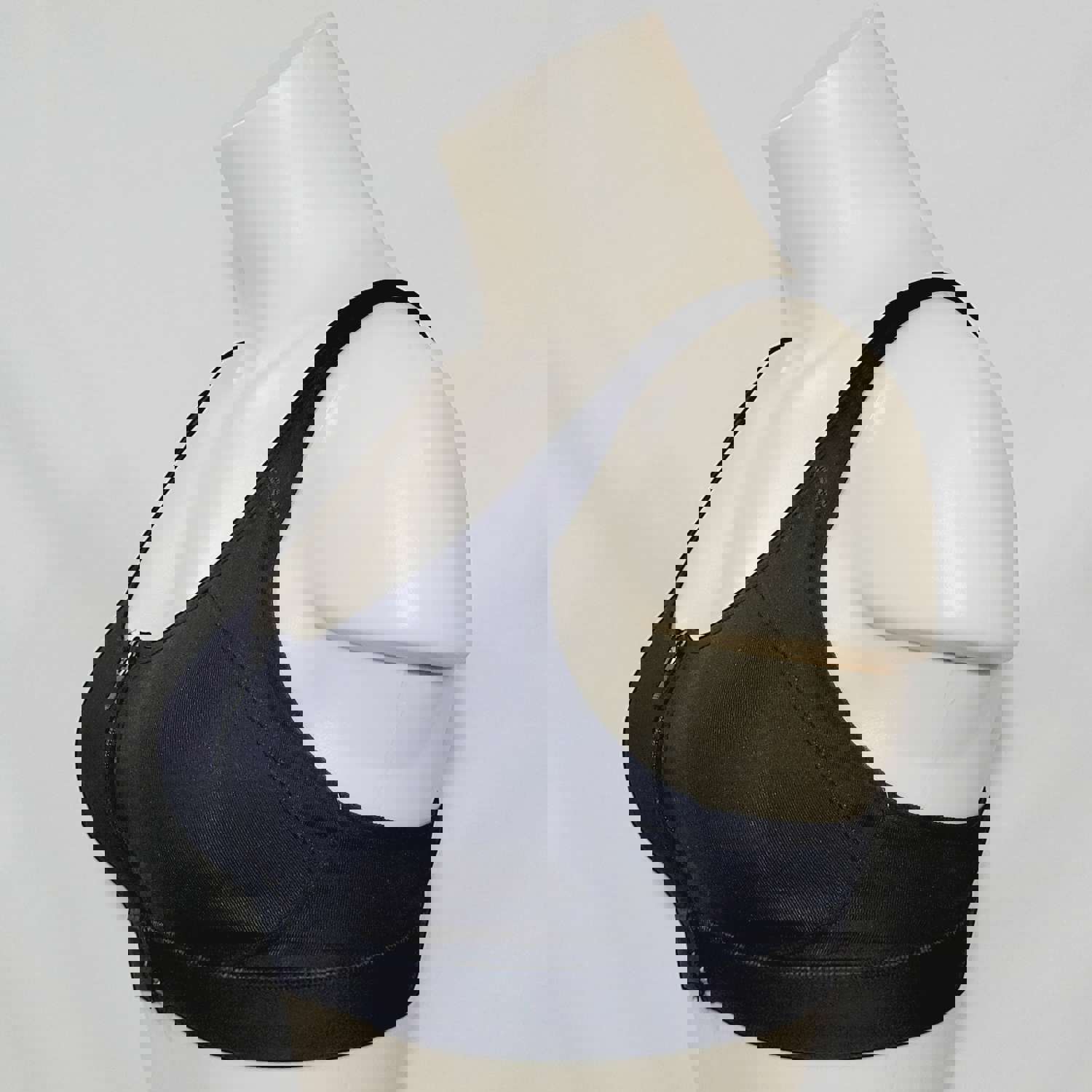 Champion N9643 Power Shape Max Zip Front Wire Free Sports Bra - High Support for Women