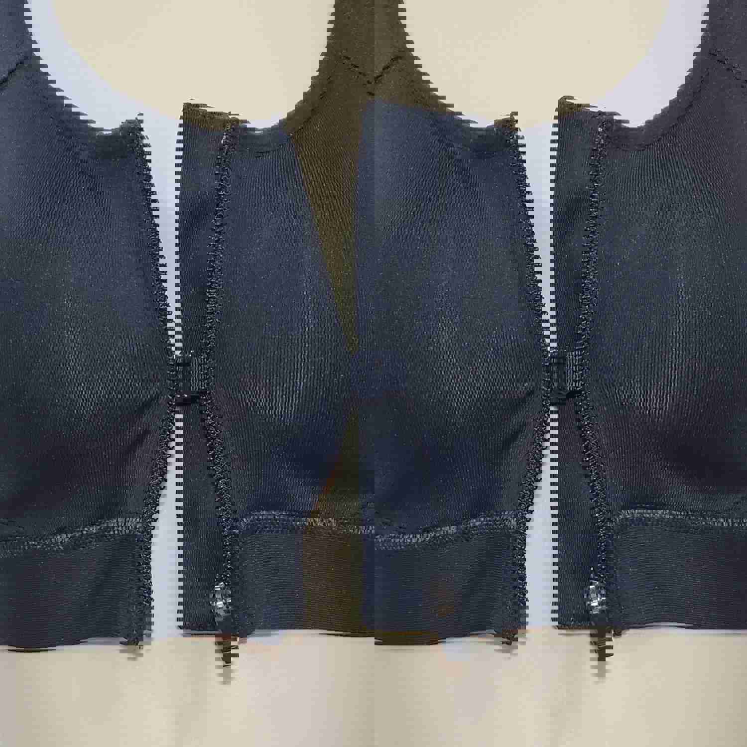 Champion N9643 Power Shape Max Zip Front Wire Free Sports Bra - High Support for Women