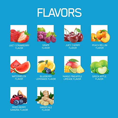 Optimum Nutrition Amino Energy + Electrolytes Sparkling Hydration Drink - Blueberry Lemonade, 12 Count