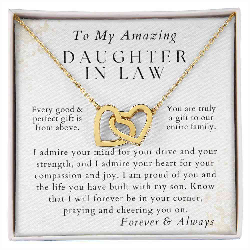 Gift From Above - Elegant Pendant Necklace for Daughter-in-Law