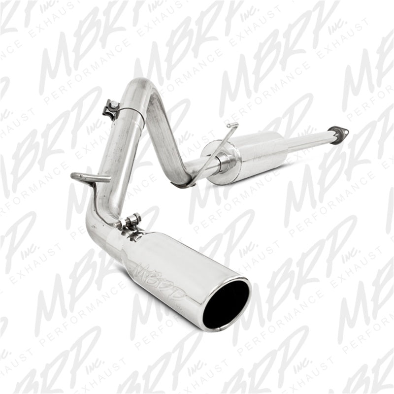 MBRP S5326409 Cat Back Exhaust System Single Side T409 Stainless Steel for 05-15 Toyota Tacoma