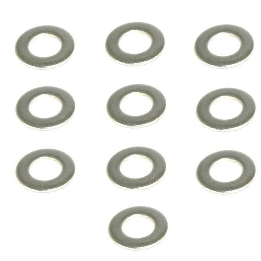 ZSPEC M10 Flat Washers, SUS304 Stainless Steel, 10-Pack