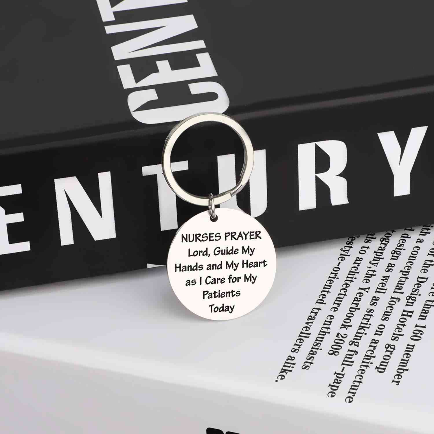 Nurse Keychain Gift for Women & Men - Inspirational RN Graduation Present