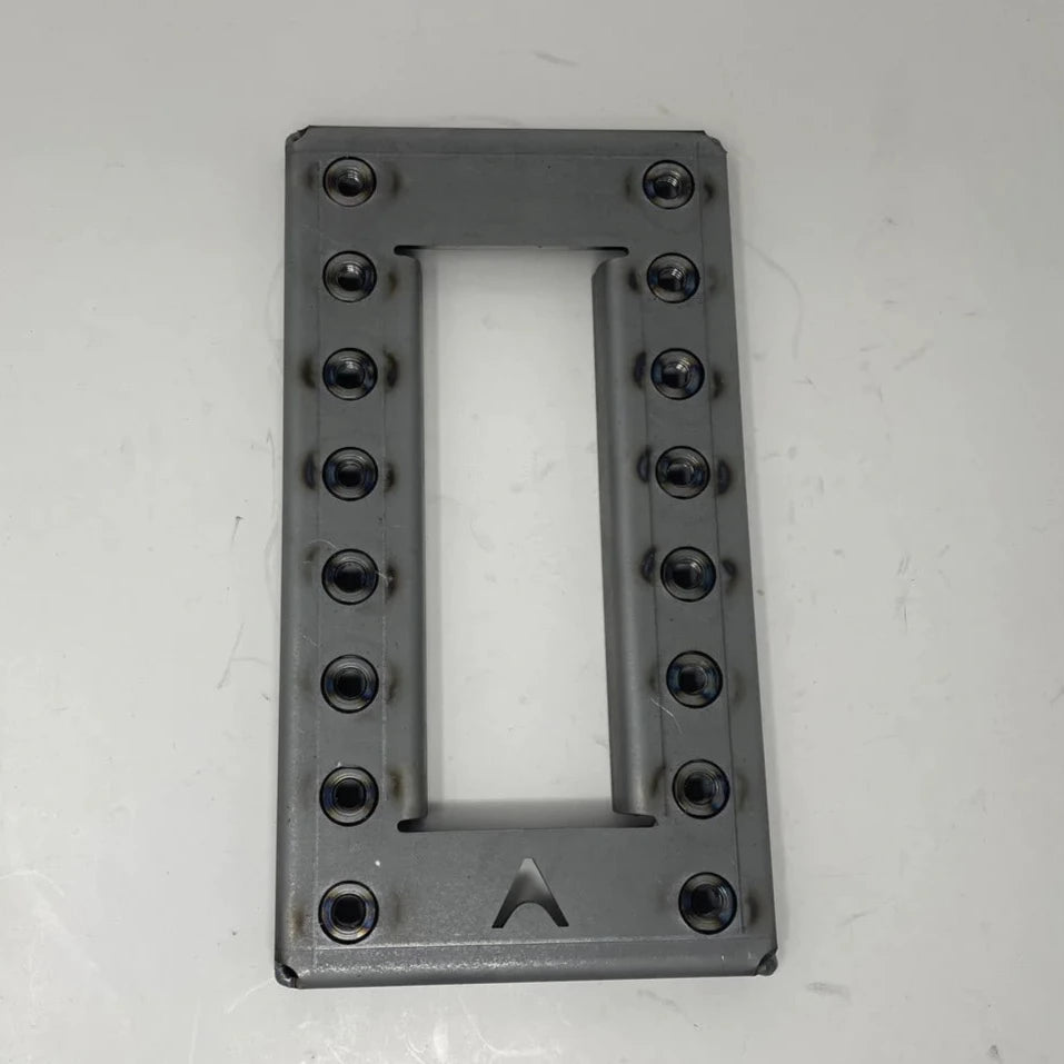 Alaria Tech Weld-in Tilton 600/800/900-series Floor Mount Pedal Box Bracket