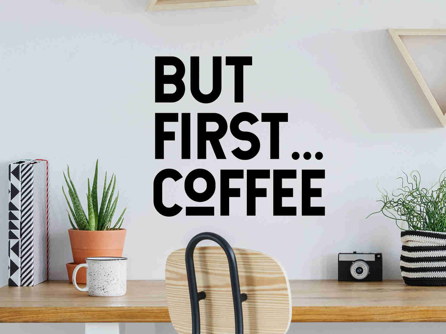 But First Coffee | Office Wall Decal
