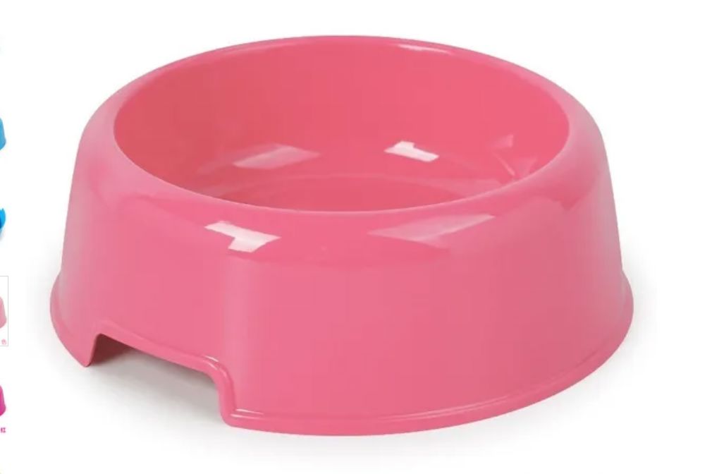 Candy Color Plastic Pet Bowl for Dog and Cat Feeding