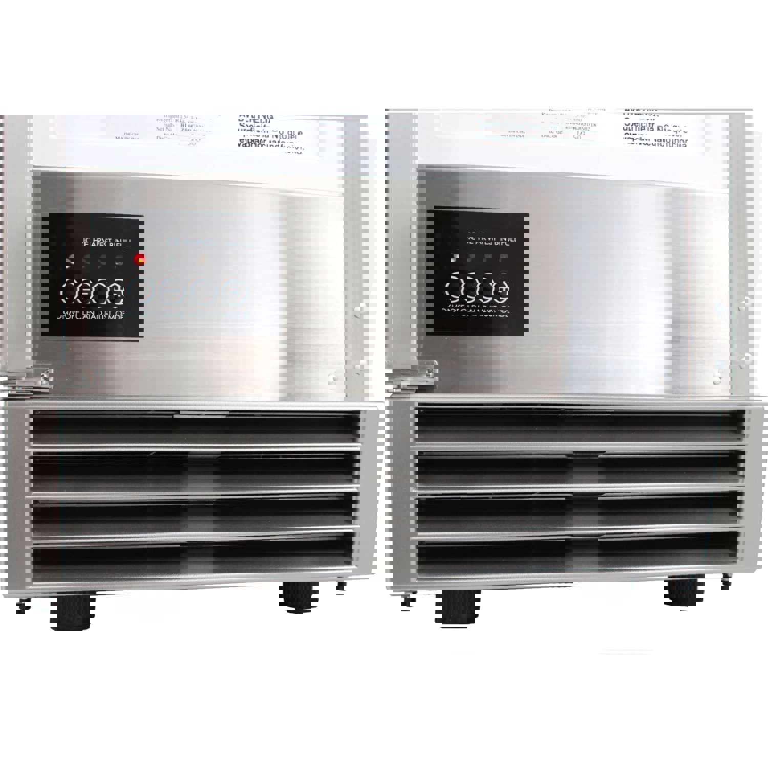 Blaze 50 Lb. 15-Inch Outdoor Rated Ice Maker with Gravity Drain for Convenient Outdoor Entertaining