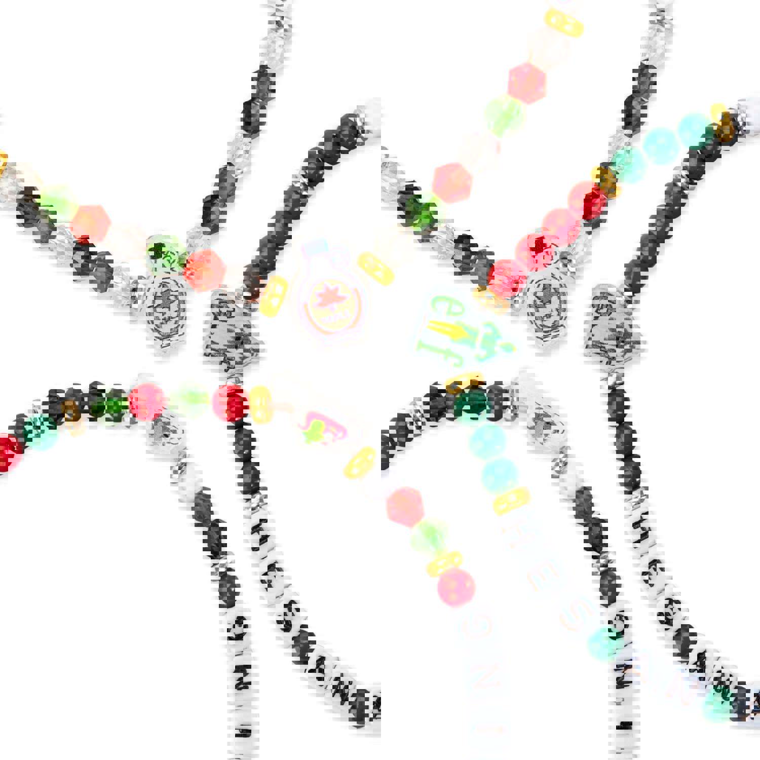 Elf Food Groups 3 Pack Friendship Bracelet