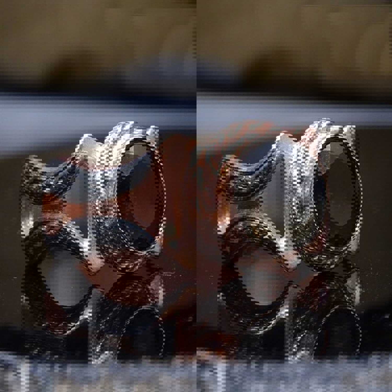 Rose Gold-Plated Smoky Quartz Sterling Silver Ring - Elegant Jewelry Gift for Women