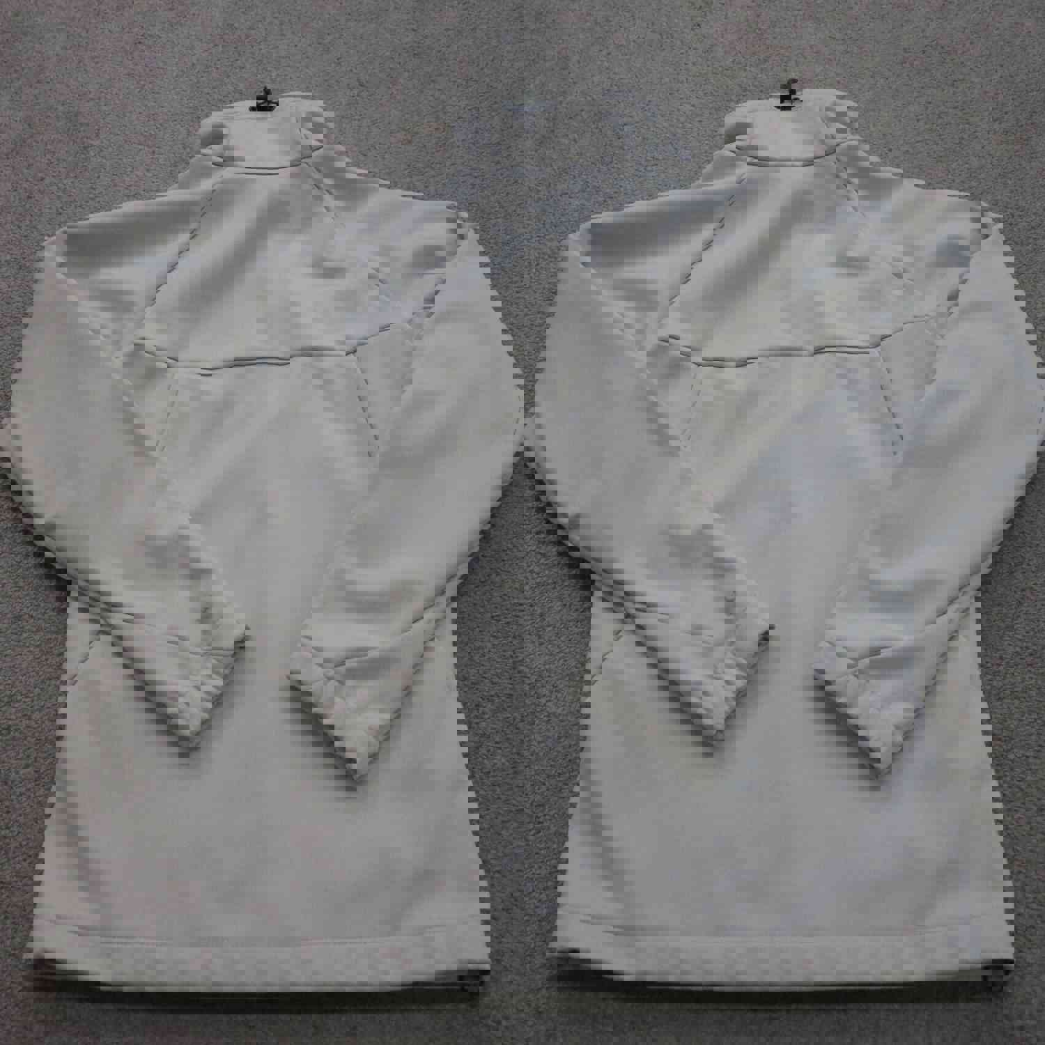 Columbia Women's L Cream Fleece Lined Full Zip Soft Shell Jacket