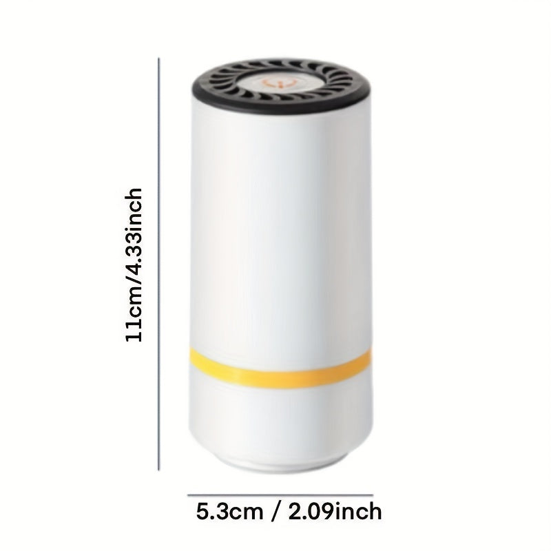 1set Electric Mason Jar Vacuum Sealer Kit - Handheld Food Vacuum Saver for Storage